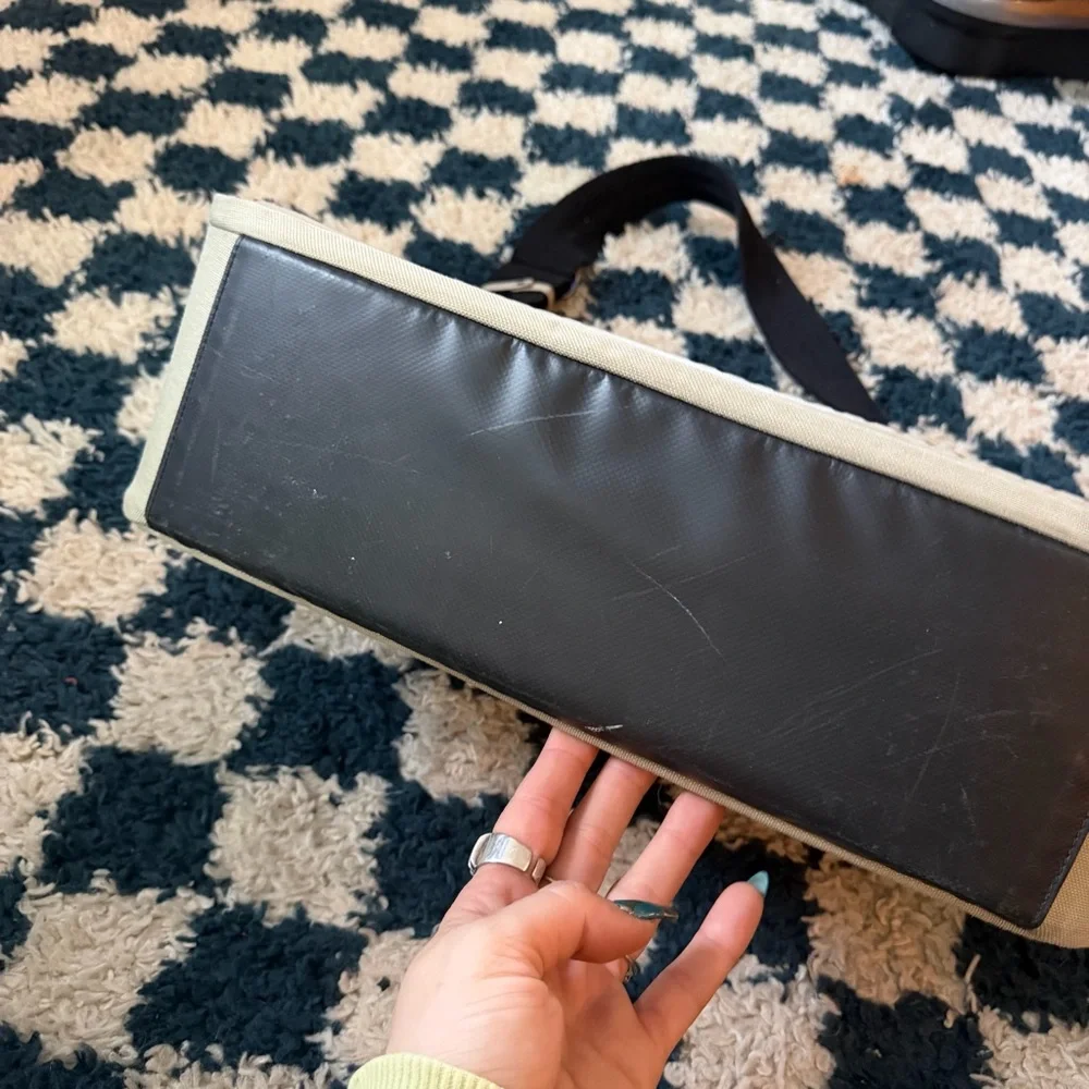Evernote & abrasus triangle commuter bag unisex